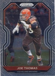2020 Panini Prizm Base Set Joe Thomas #64 card