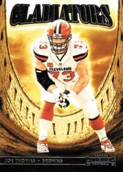 2021 Panini Contenders Gladiators Joe Thomas #GLD-JTH card
