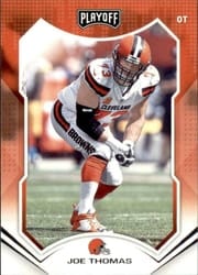 2021 Panini Playoff Base Set Joe Thomas #43 card