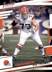 2022 Panini Prestige Base Set Joe Thomas #75 card