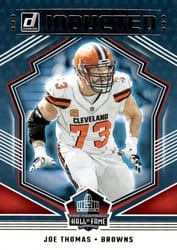 2023 Donruss Inducted Joe Thomas #I-2 card