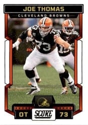2023 Score Base Set Joe Thomas #215 card