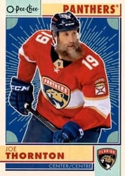 2022-23 O-Pee-Chee Retro Joe Thornton #341 card