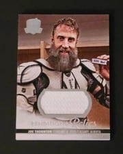 2023-24 Upper Deck The Cup Rendition Relics Joe Thornton #RR-JT card