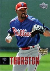 2006 Upper Deck Base Set Joe Thurston #1156 card