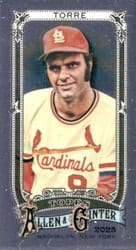 2025 Topps Allen & Ginter Mini Chrome Joe Torre #27 card
