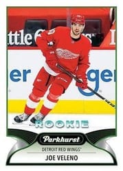 2021-22 Parkhurst Base Set Joe Veleno #324 card