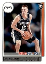 2021-22 Hoops Base Set Joe Wieskamp #245 card
