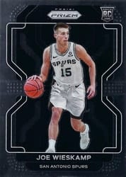 2021-22 Panini Prizm Base Set Joe Wieskamp #322 card