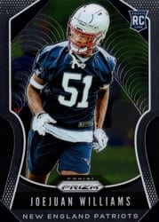 2019 Panini Prizm Base Set Joejuan Williams #398 card