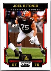 2023 Score Base Set Joel Bitonio #214 card