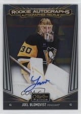 2024-25 O-Pee-Chee Platinum Rookie Autographs Joel Blomqvist #R-JB card