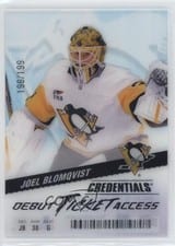 2024-25 Upper Deck Credentials Acetate Debut Ticket Access Joel Blomqvist #DTAA-JB card