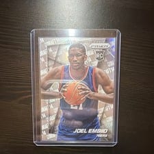 Joel Embiid 2014 Panini Prizm SP Variations card