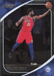 2020-21 Panini Absolute Memorabilia Base Set Joel Embiid #77 card