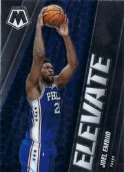 2020-21 Panini Mosaic Elevate Joel Embiid #20 card