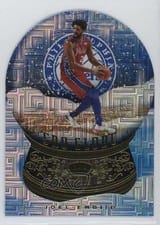 2020 Panini Crown Royale Sno Globe Joel Embiid Asia Gold #17 card