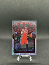 2021 Panini Crown Royale Joel Embiid Asia Red #16 card