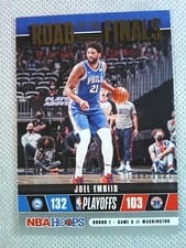 2021 Panini Hoops Road to the Finals Joel Embiid #25 card
