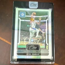 2022-23 Panini One and One Base Set Joel Embiid #19 card