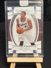 2022 Panini Flawless Collegiate Base Set Joel Embiid #22 card