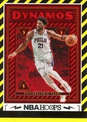 2023-24 Hoops Dynamos Joel Embiid #15 card