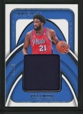 2023-24 Panini Immaculate Collection Standout Memorabilia Joel Embiid #6 card