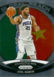2023-24 Panini Prizm Global Reach Joel Embiid #5 card