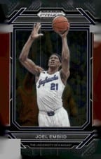 2023 Panini Prizm Draft Picks Joel Embiid #52 card