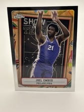 2024 Topps Chrome Show and Tell Joel Embiid #ST-5 card