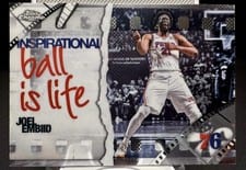 2025 Topps Chrome Inspirational Joel Embiid #IP-10 card