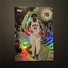 2025 Topps Sonic Boom Joel Embiid #SB-10 card