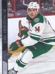 2020-21 Upper Deck Base Set Joel Eriksson Ek #342 card