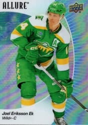 2023-24 Upper Deck Allure Base Set Joel Eriksson Ek #87 card
