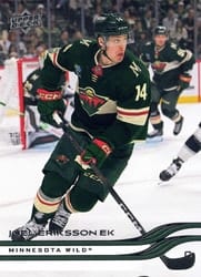 2025-26 Upper Deck Base Set Joel Eriksson Ek #565 card