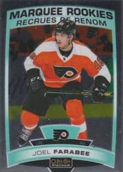 2019-20 O-Pee-Chee Platinum Base Set Joel Farabee #182 card