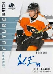 2019-20 SP Authentic Base Set Joel Farabee #216 card