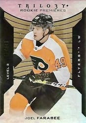2019-20 Upper Deck Trilogy Base Set Joel Farabee #105 card