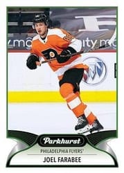 2021-22 Parkhurst Base Set Joel Farabee #145 card
