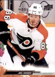 2022-23 Upper Deck Base Set Joel Farabee #132 card