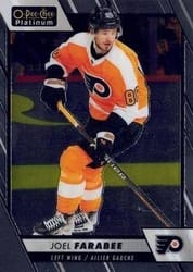2023-24 O-Pee-Chee Platinum Base Set Joel Farabee #136 card