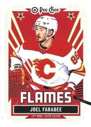 2025-26 O-Pee-Chee Base Retro Joel Farabee #61 card