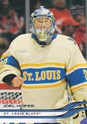 2025-26 Upper Deck Base Set Joel Hofer #404 card