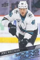 2020-21 Upper Deck Base Set Joel Kellman #498 card