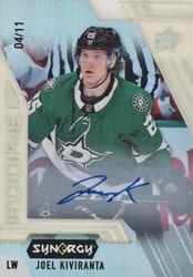 2020-21 Upper Deck Synergy Base Set Joel Kiviranta #76 card