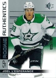 2019-20 SP Base Set Joel L'Esperance #115 card