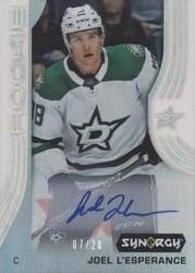 2019-20 Upper Deck Synergy Base Set Joel L'Esperance #54 card