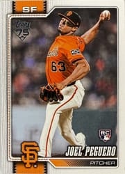 2026 Topps Base Set Joel Peguero #474 card