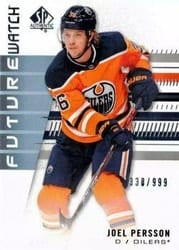 2019-20 SP Authentic Base Set Joel Persson #225 card