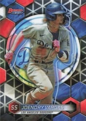 2023 Bowman's Best Top Prospects Joendry Vargas #TP-11 card
